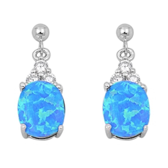 Jewelry - 925 Sterling Earrings with CZ